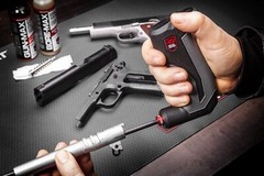 Real Avid One Piece Gun Cleaning Rod, 9″ Carbon Fiber Rod for Handgun…