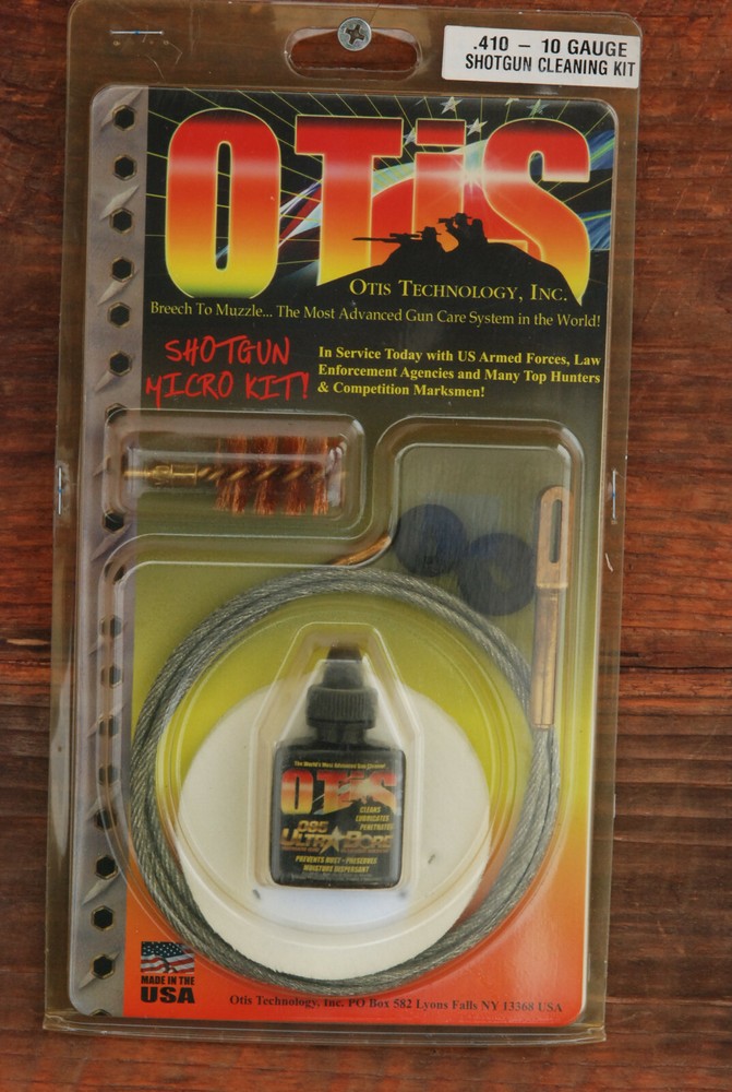 Otis Technology Inc .410 – 10 Gauge Shotgun Cleaning Kit NOS