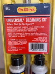 NIP!! Outers Universal Cleaning Kit Rifles, Pistols, Shotguns 46200