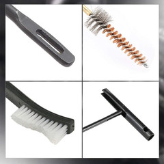 11 pcs .22 Caliber Bore Gun Cleaning Brush Kit
