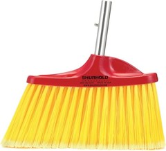 Shurhold 120 Angled Floor Broom Head Yellow Deck Garage Shop Cleaning Brush