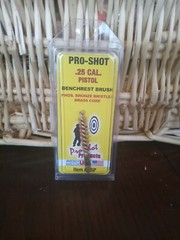 Pro-Shot .25 Cal Pistol Benchrest Brush
