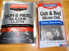 Birchwood Casey Gun & Reel Silicone Cloth, 11×14″ Cotton Cleaning Rag NEW