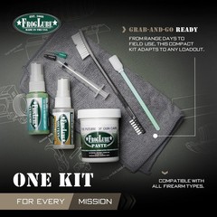 FrogLube Frog Tube Solvent CLP Paste Squeeze Tube Brush Towel Reduces Residue