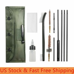 Rifle Gun Cleaning Kit Cleaning Set Brush Cleaner for 5.56mm .223 .22 Caliber