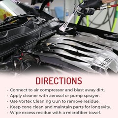 Vortex II Air Cleaning Gun – Pro Auto Detailing Tool for Deep Interior & Exterio