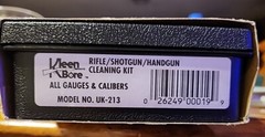 Kleen Bore Universal Cleaning Kit 3-Piece Steel Rod Uk-213