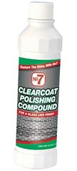 No.7 Clearcoat Polishing Compound – 8 Fl Oz – for a Glass Like Finish – Single
