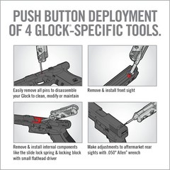 Glock Accessories Kit – 2-in-1 Tool, 4-in-1 Tool & Pro Pack with Gun Mat & Clean