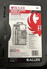 Allen Ruger Universal Handgun Cleaning Kit 18 Piece 380ACP to .45ACP 27836