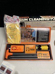 Hoppes Pistol Gun Cleaning Kit and Storage Box Universal All Calibers