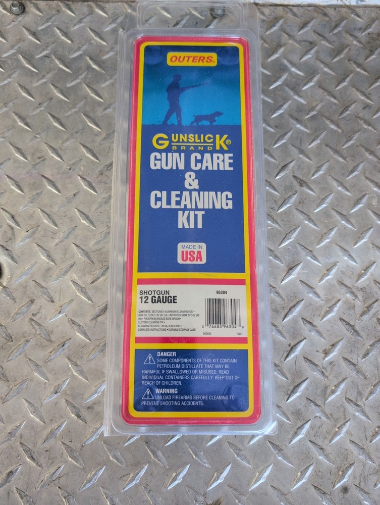 Outers Gunslick Brand shotgun cleaning kit 12 Gauge