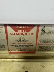 Vintage Outers Gunslick metal Rifle Cleaning Kit box only