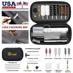 68pcs Gun Cleaning Kit Barrels Cleaner Supplies Compatible with 12 Gauge Shotgun