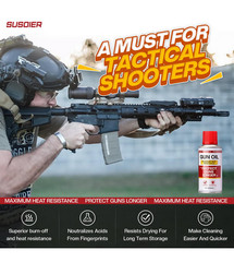 SUSOIER Gun Oil Cleaner Lubricant 4FL OZ Bottle Clp – 2PCS