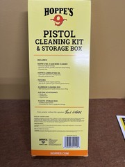 Hoppe’s No. 9 Pistol Cleaning Kit & Storage Box 9mm .357 .380 .38 Calibers PC038