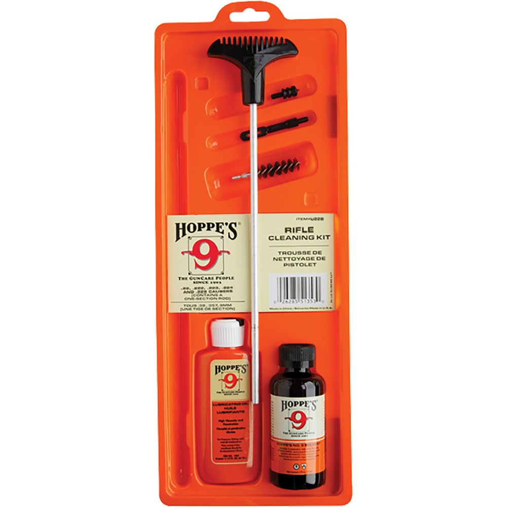 Hoppes Cleaning Kit 12 ga. w/ Aluminum Rod