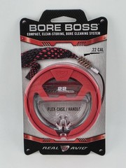 NEW! Real Avid Bore Boss .22Cal Clean Storing Pull Through Bore Cleaner AVBB22