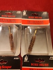 Traditions A1258,Fouling Scraper, 10-32 Threads, New on Card 3-A1521 Bore Brush