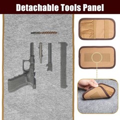 Gun Cleaning Mat Workbench Pad Heavy Duty for Shooting Hunting Rifle Maintenance