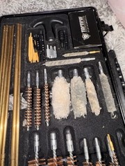 Tactical Performance Universal Cleaning Kit Case Brushes Rods Set