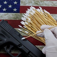 Thick Gun Cleaning Mat 24×12 w/ 200PC Swabs 6 Gun Mat for All Handguns Pistols