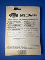 Vintage Panef Quality Gun & Fishing Reel Sportsmans Lube Kit Oil Grease Graphite