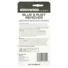 Birchwood Casey Fast Acting Blue,Rust Remover for Gun Cleaning, 3 oz ,90ml.