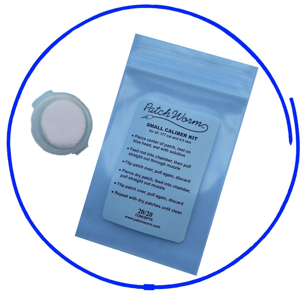 PatchWorm .177 cal Cleaning Kit for PISTOLS