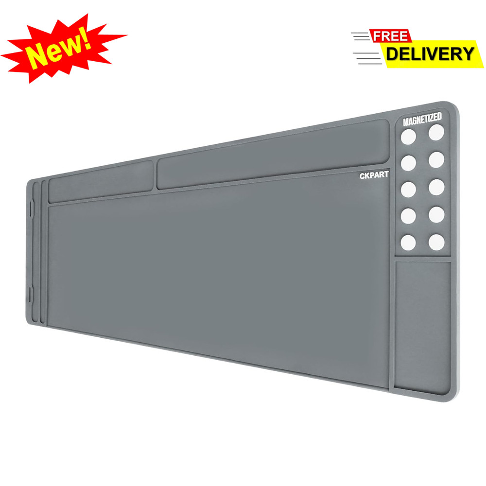 36×12 Rifle Gun Cleaning Mat Magnetic Anti-Slip Rubber Tactical Maintenance Pad