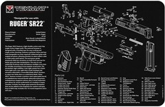 TekMat Handgun Cleaning Mat Ruger SR22