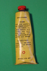 VINTAGE HOPPE’S GUN GREASE FOR FIREARMS, TACKLE, & TOOLS TUBE IN BOX 2OZ