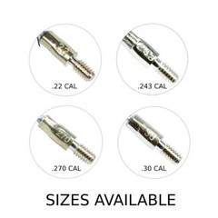 Aftermarket Firearm Cleaning Bore Brushes 7PC Kit – Sizes .22/.243/.270/.30 CAL
