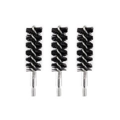 3Pcs Nylon Bristle Bore Brush 357 cal 5×40 8×32 Thread for Gun Cleaning Rod