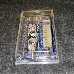 Beretta 28 Caliber Bore Brush Mop Set Bronze Cotton Nylon Deep Cleaning