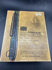 PERMA BLUE-COMPLETE GUN BLUE KIT-BIRCHWOOD CASEY GUN CARE PRODUCTS-VINTAGE