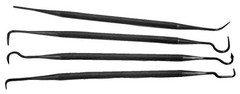 Tipton 549864 Gun Cleaning Picks Set Polymer 4-Piece