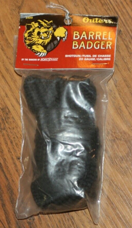 Outers Barrel Badger 20 Gauge Bore Cleaner – #2420