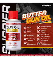 SUSOIER Gun Oil Cleaner Lubricant 4FL OZ Bottle Clp – 2PCS