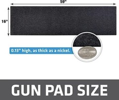 Large Gun Cleaning Pad Firearm Pistol Handgun Rifle Shotgun Care Maintenance Mat