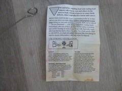 Used RCBS Lead Thermometer With Handle