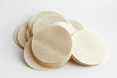 .70-.79 CAL. 1 3/4″ ROUND .005″ THICK DRY SHOOTING PATCHES / QTY. 100 / EMSS7051