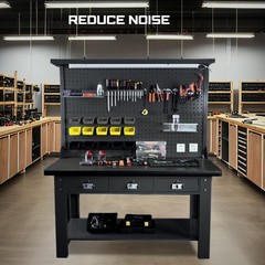 Heavy Duty EVA Workbench Mat 24×72 Inches Anti-Slip Protector for Garage