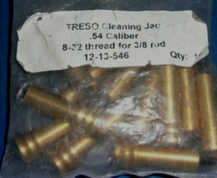 (10 Pcs) TRESO Cleaning Jag .54 Caliber 8-32 Threaded, For 3/8″ Rod 12-13-546