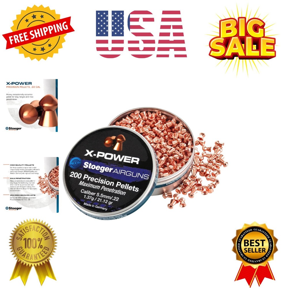 X-Series Pellets – for Practice and Precision Targets
