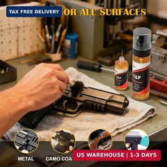 3.7oz CLP Gun Cleaning Oil Needle Oiler & Gun Cleaner and Oil Spray Includes Reu