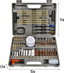 Elite Gun Cleaning Kit Handgun Shotgun Pistol Universal Cleaning Kit W/ All