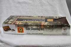 Hoppes Deluxe Gun Cleaning Kit Wood Case New Condition