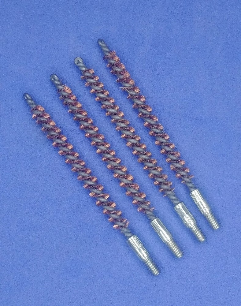 22 Caliber Bronze Bore Brush for Rifles – #8-32 NOS – Each