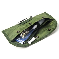 Gun Rifle .22cal 5.56mm Airsoft Cleaning Kit Storage Pouch Bag Brushes Set